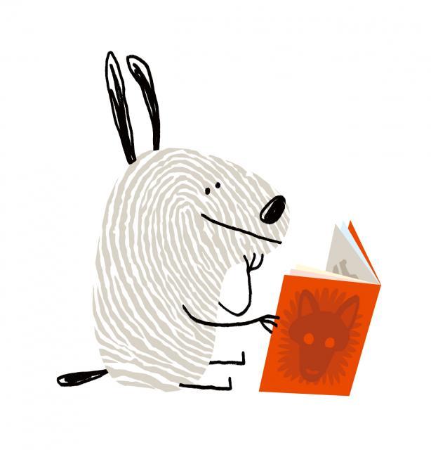 12. Hond leest