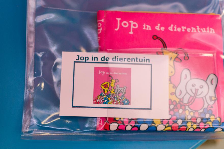 Boekstart-boekjes in plastic hoes bib Lille