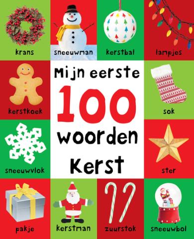 Cover van Mijn eerste 100 woorden - Kerst