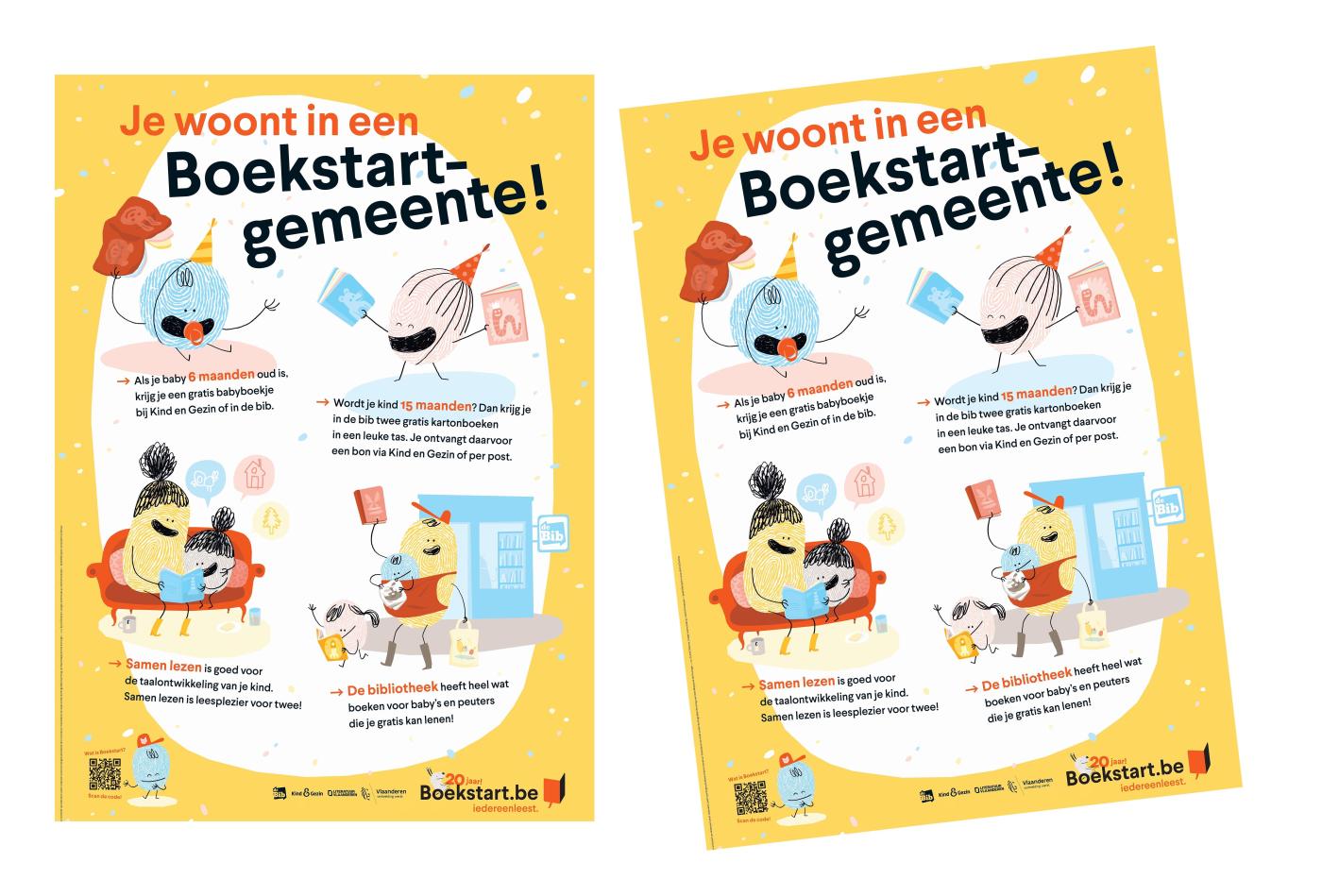 Wat is Boekstart? affiche
